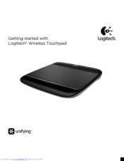 Logitech T-R0002 Getting Started