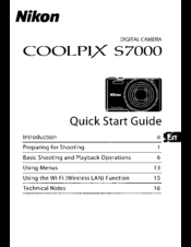 Nikon COOLPIX 57000 Quick Start Manual