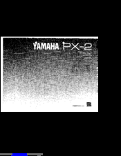 Yamaha PX-2 Owner's Manual