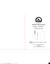 Igloo FRW1201 Instruction Manual