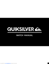 Quicksilver MD08151 Manual