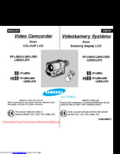 Samsung VP-L850D Owner's Instruction Book