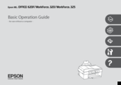 Epson OFFICE 620F Basic Operation Gude