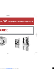 InFocus LP860 User Manual