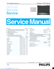 Philips 37TA1800/93 Service Manual