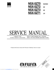Aiwa NSX-SZ71 LH Service Manual