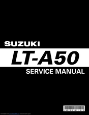 Suzuki LT-A50 Service Manual