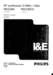 Philips PM 5390 S Service Manual