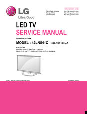 LG 42LN541C-UA Service Manual