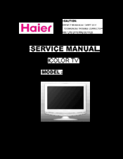 Haier HL22T Service Manual
