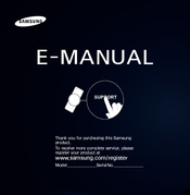 Samsung UA40ES7 E-Manual
