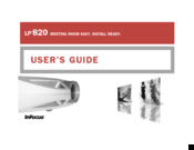 InFocus LP 820 User Manual