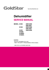 Goldstar DHE-4031 Service Manual