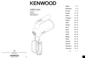 Kenwood HM620 series Instructions Manual