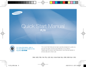 Samsung PL70 Quick Start Manual