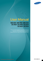 Samsung DE46A User Manual