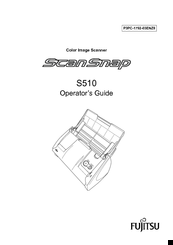 Fujitsu S510 - ScanSnap - Document Scanner Operator's Manual