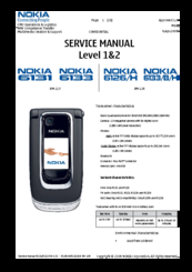Nokia 6133/B/H Service Manual
