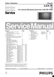 Philips LC4.7E Service Manual