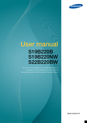 Samsung SyncMaster S19B220B User Manual