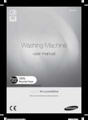 Samsung WF12F9 series User Manual