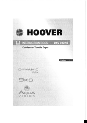 Hoover DYC 890NB Instruction Book