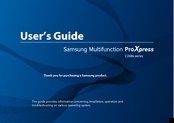 Samsung ProXpress C268x series User Manual