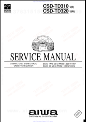 Aiwa CSD-TD310 Service Manual