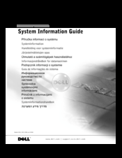 Dell Precision 340 Rg System Information Manual