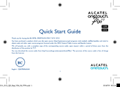 Alcatel PIXI 7 1211 Quick Start Manual