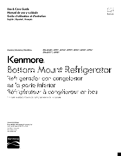 Kenmore 6993 series Use & Care Manual