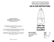 Black & Decker BXHU090 Use & Care Instructions Manual