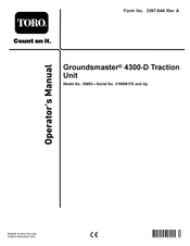 Toro 30853 Operator's Manual