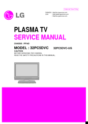 LG 32PC5DVC-UG Service Manual