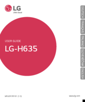 LG LG-H635 User Manual