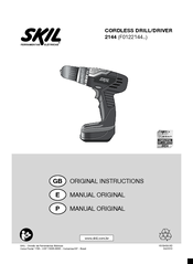 Skil 2144 Original Instructions Manual