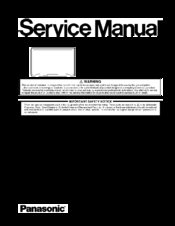 Panasonic TH-C46FD18A Service Manual