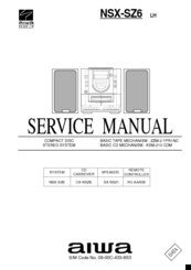 Aiwa NSX-SZ6 Service Manual