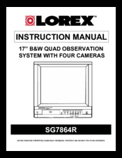 Lorex SG7864R Instruction Manual