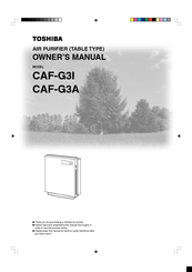 Toshiba CAF-G3A Owner's Manual