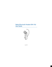 Nokia BH-702 User Manual
