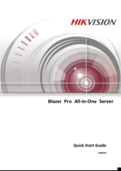 HIKVISION Blazer Pro Series Quick Start Manual