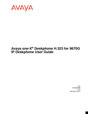 Avaya IP Office H.323 User Manual