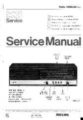 Philips 19RB344 Service Manual