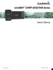 Garmin echoMAP CHIRP 70 series Owner's Manual