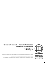 Husqvarna 129DJx Operator's Manual