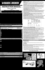 Black & Decker le750 Instruction Manual
