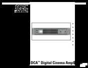 QSC DCA 1644 User Manual