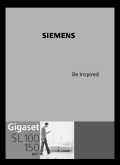 Siemens Gigaset SL150 colour User Manual