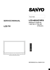 Sanyo LCD-46XAZ10FH Service Manual